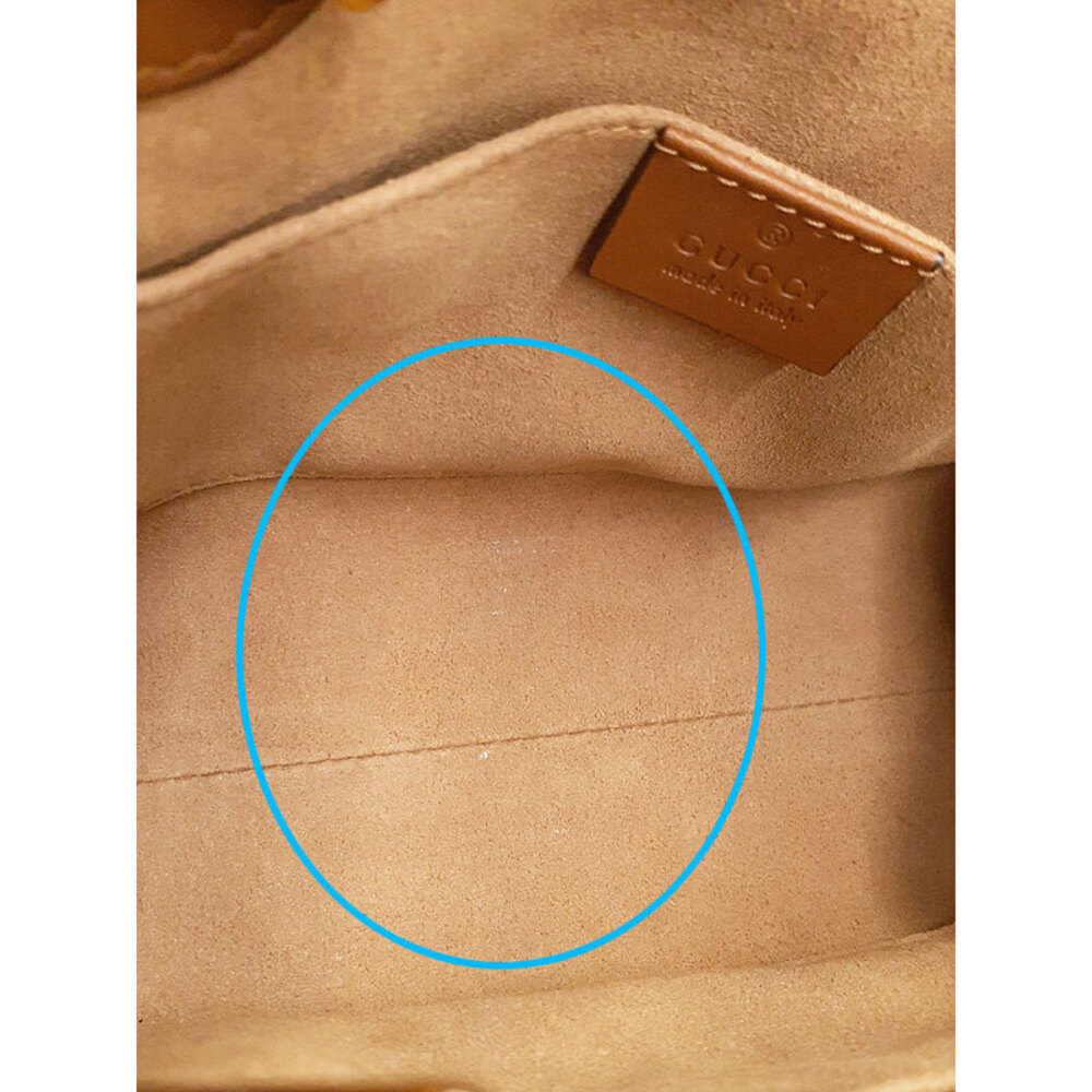 Gucci Chain Padlock shoulder Supreme Brown GG bag - Picture 5 of 9